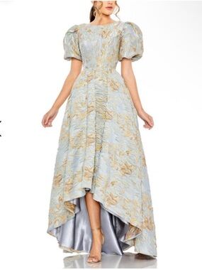 Mac Duggal NEW! Elegant High-Low Brocade Dress/Gown ~ Size 14 STUNNING ✨
